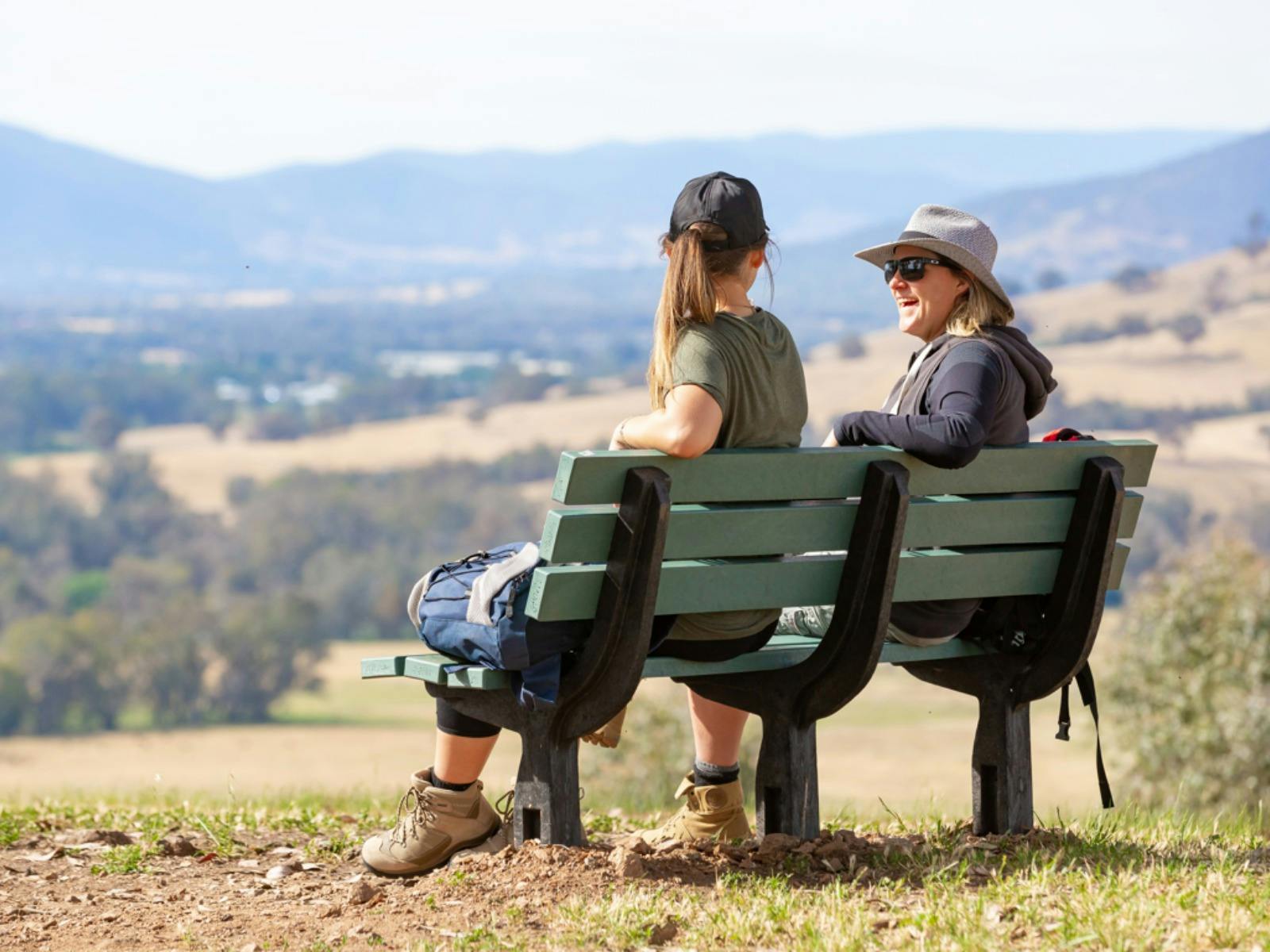 Views from Hume and Hovell Track Eastern Hill