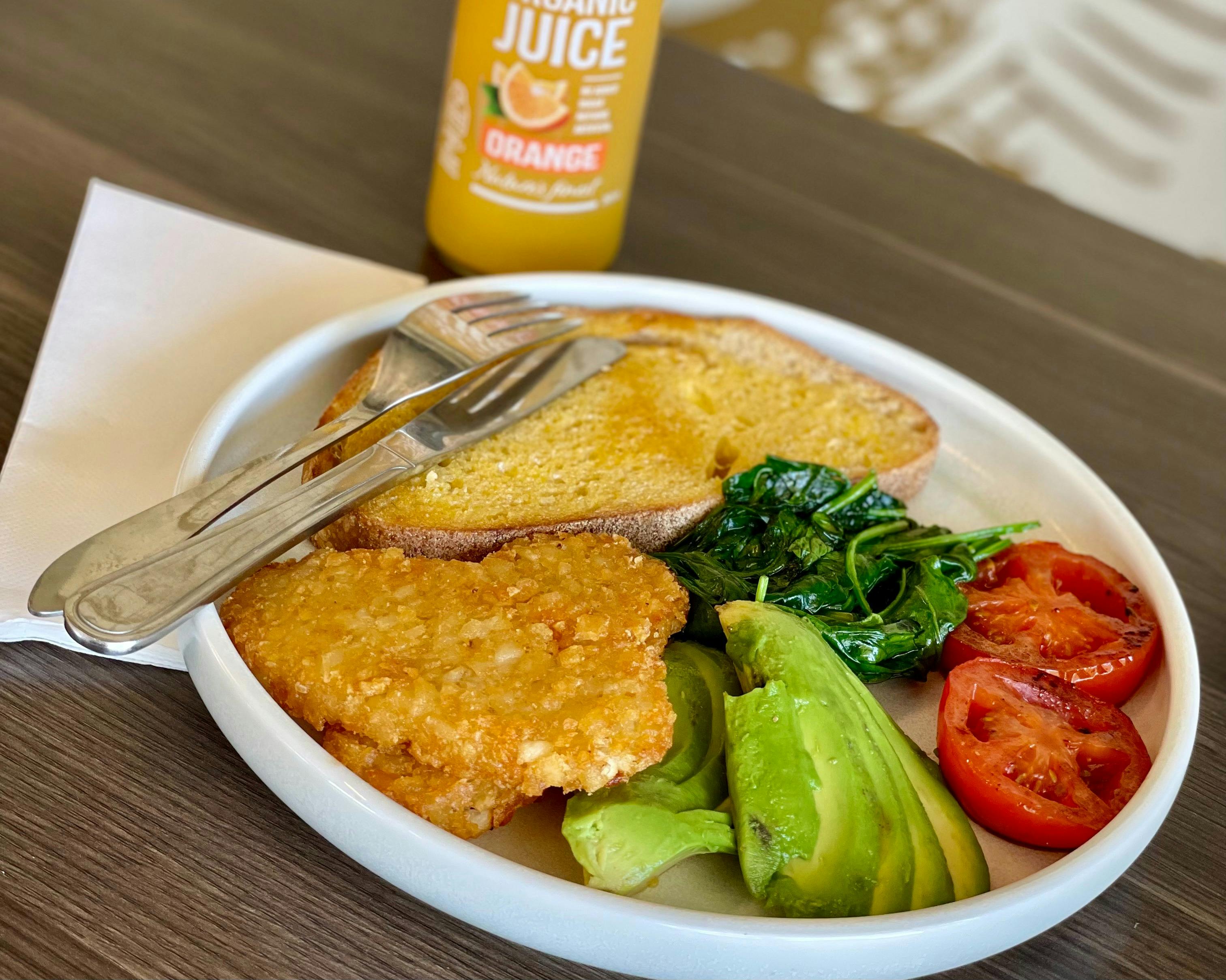 Veggie Brekkie - The Lazy George Cafe