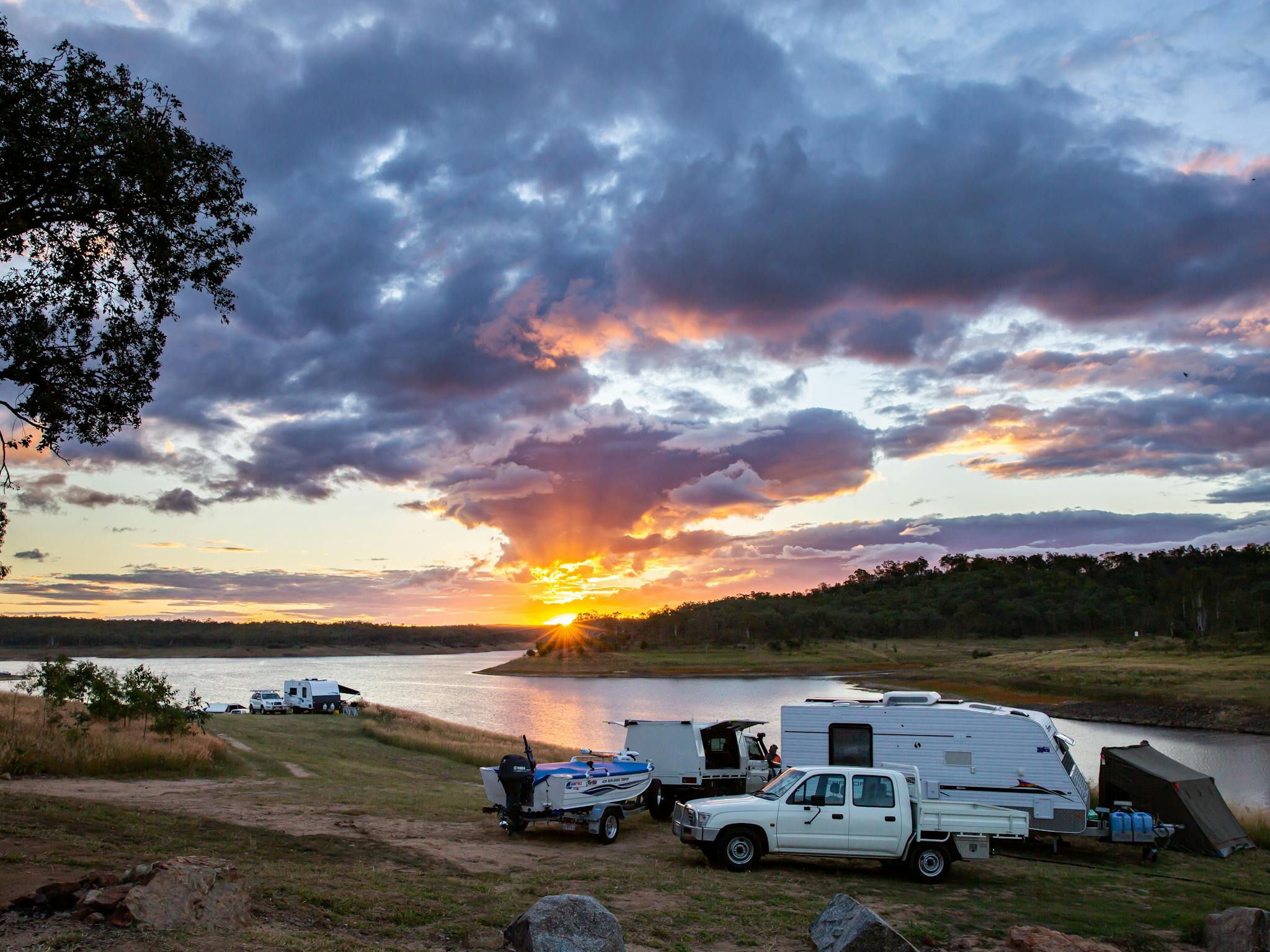 Camping Boondooma Dam Camping Boondooma Dam
