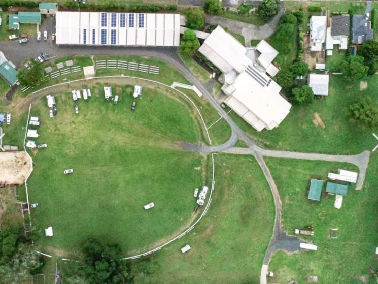 Aerial View of Alstonville Showground