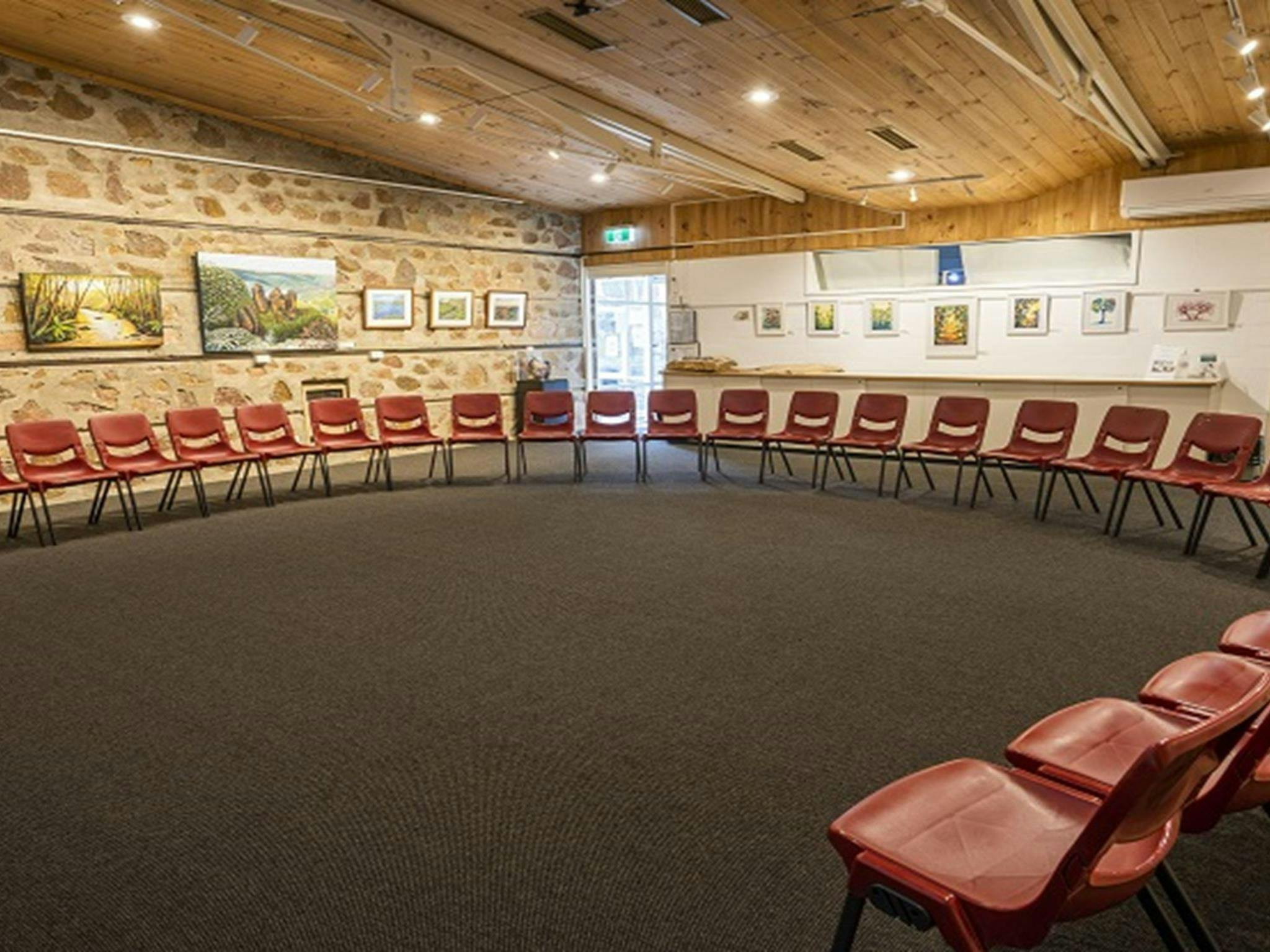 Blue Mountains Heritage Centre Theatrette. Photo: Simone Cottrell &copy; DPE