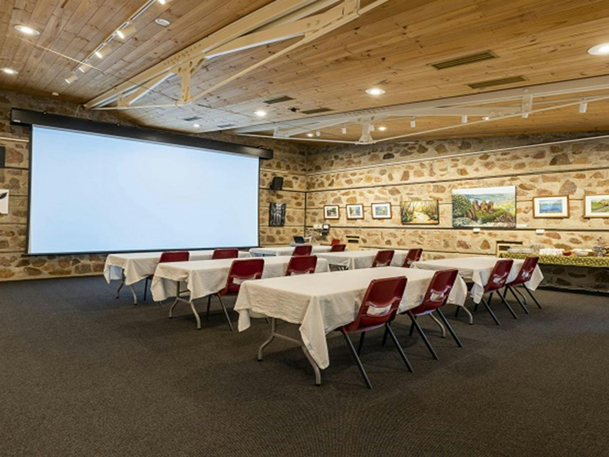 Blue Mountains Heritage Centre Theatrette. Photo: Simone Cottrell &copy; DPE