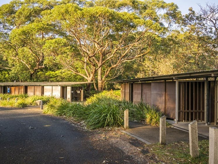 Amenities block at Bonnie Vale campground, Royal National Park. Photo: John Spencer/OEH