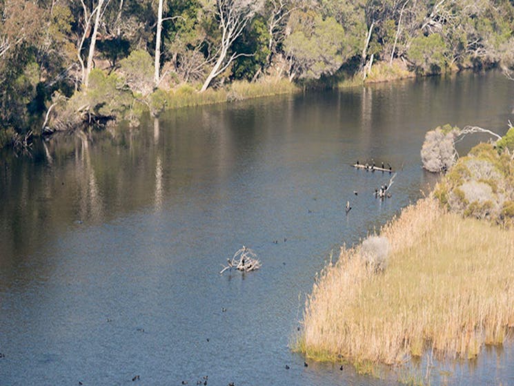 Bournda Lagoon, Bournda National Park. Photo: John Spencer