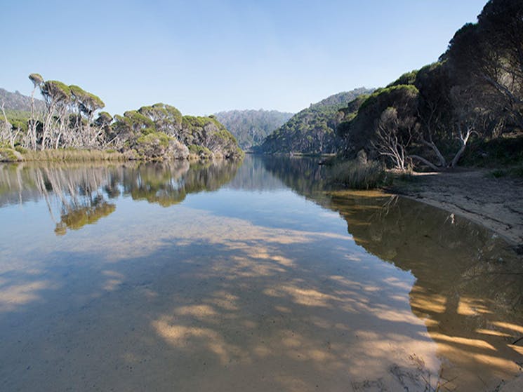 Bournda Lagoon, Bournda National Park. Photo: John Spencer