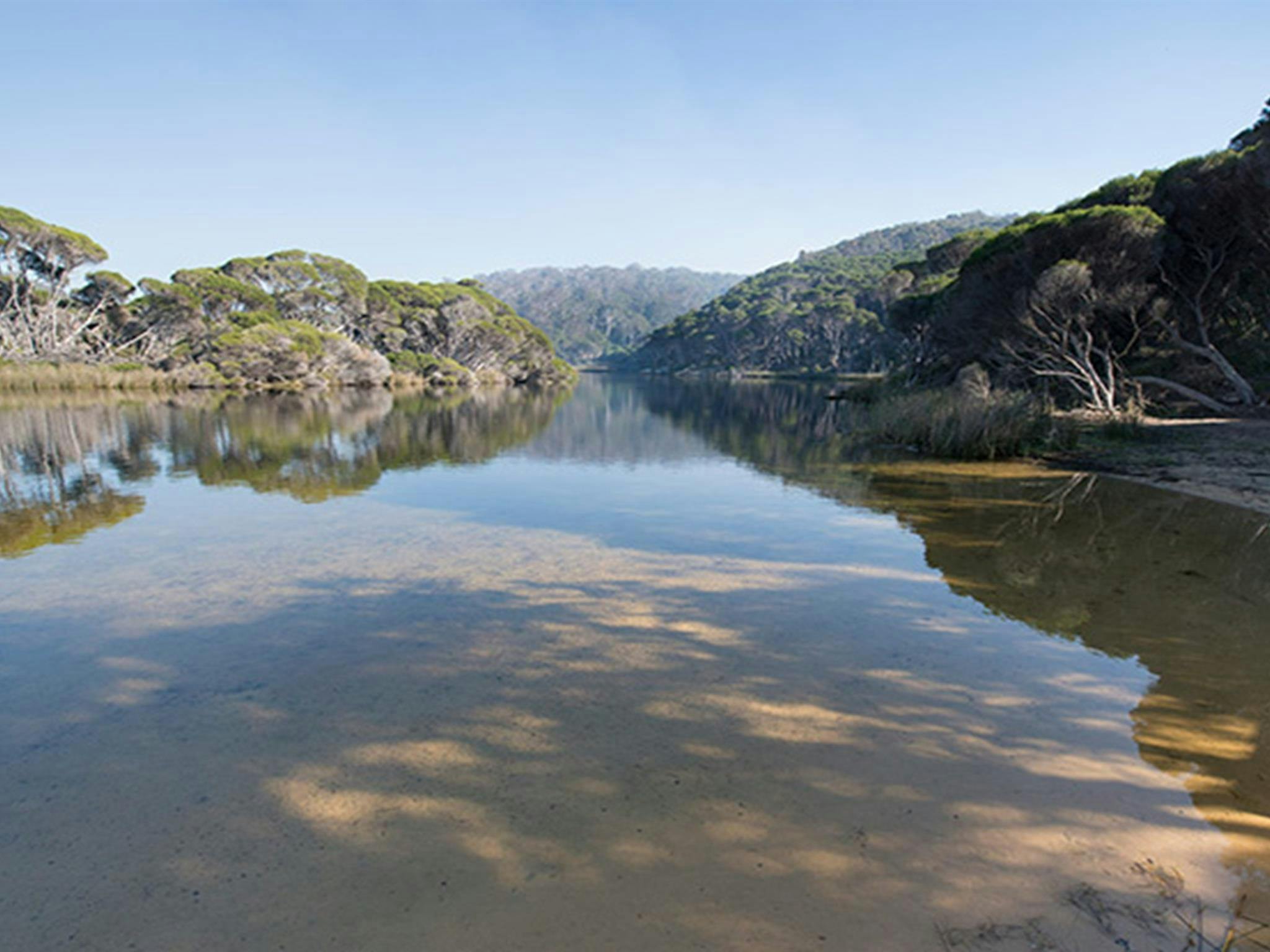 Bournda Lagoon, Bournda National Park. Photo: John Spencer
