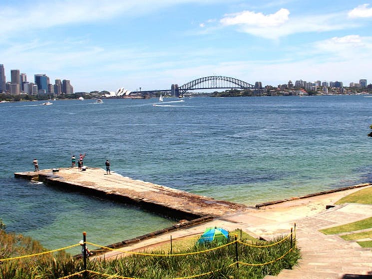 View from Bradleys Head – Booraghee Amphitheatre across Sydney Harbour. Photo credit: John Yurasek