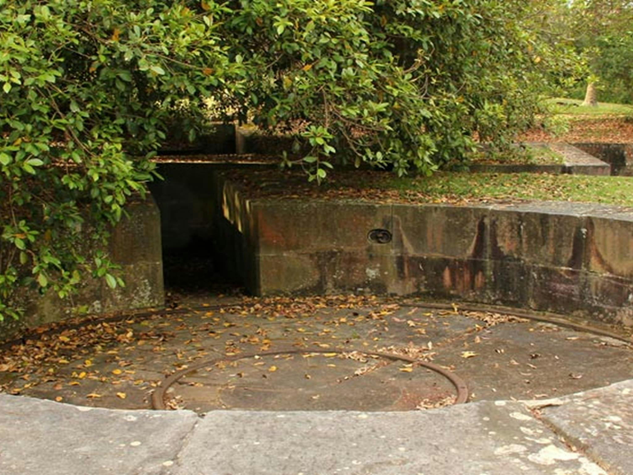 Military Relics at Bradleys Head. Photo: John Yurasek &copy; OEH