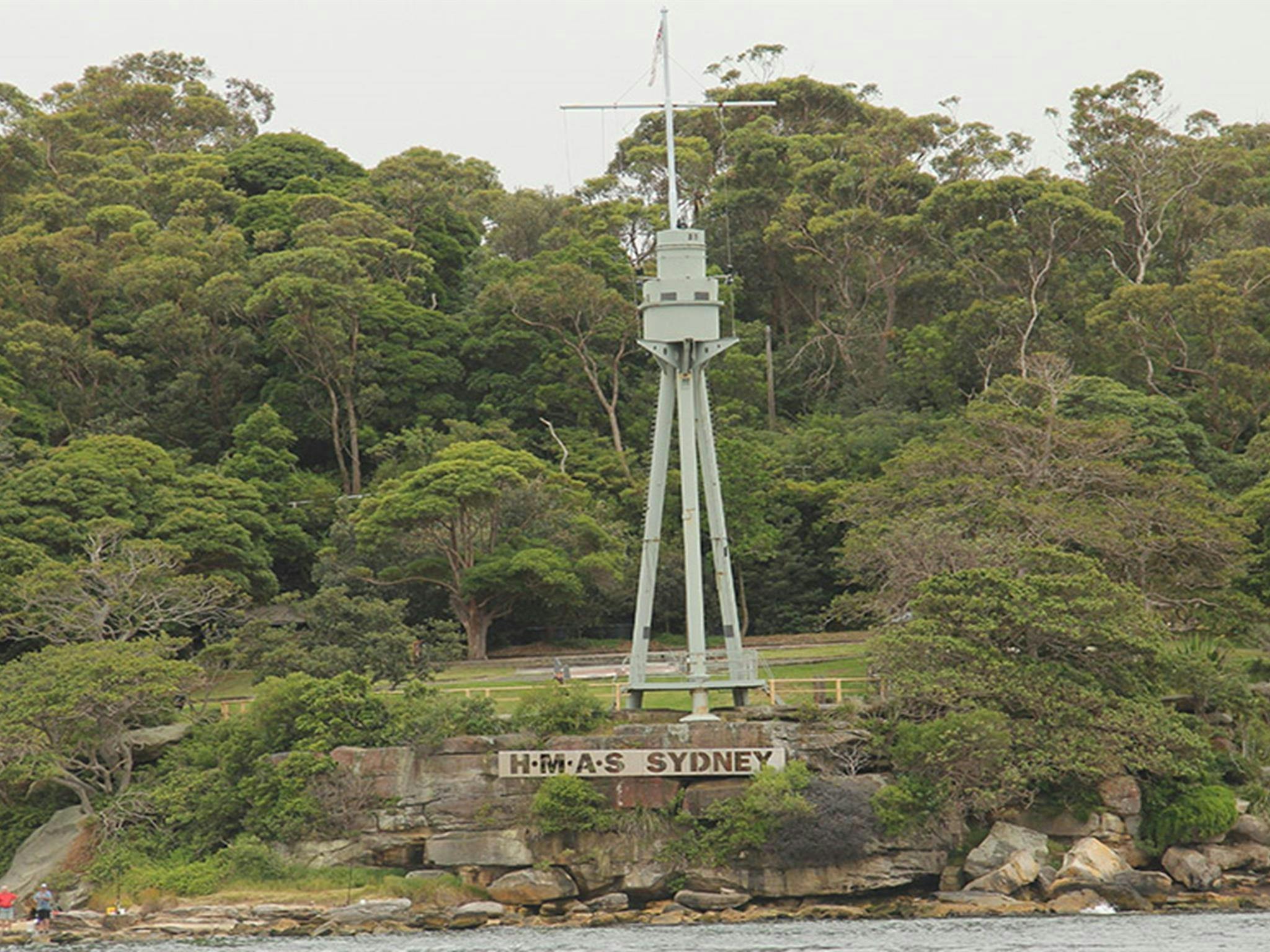 Bradleys Head Naval Memorial in Sydney Harbour National Park. Credit: Kevin McGrath/DCCEEW &copy;