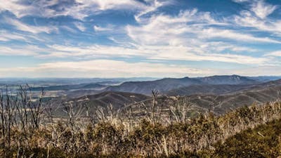 Corre lookout, Brindabella National Park. Photo: Murray van der Veer/NSW Government