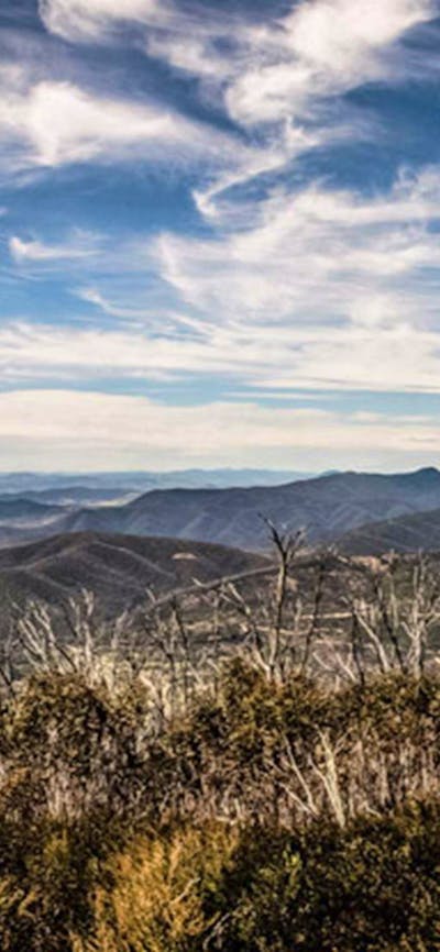Corre lookout, Brindabella National Park. Photo: Murray van der Veer/NSW Government