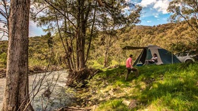 Lowells Flat campground, Brindabella National Park. Photo: Murray Vanderveer/OEH