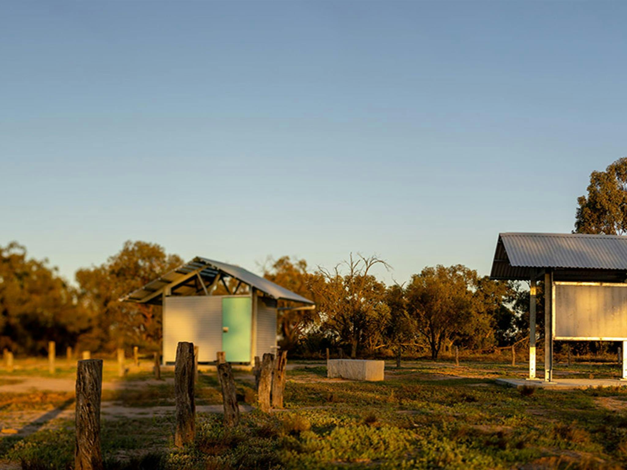 Toilet facility at Brindingabba campground. Credit: Andrew Hull &copy; DCCEEW