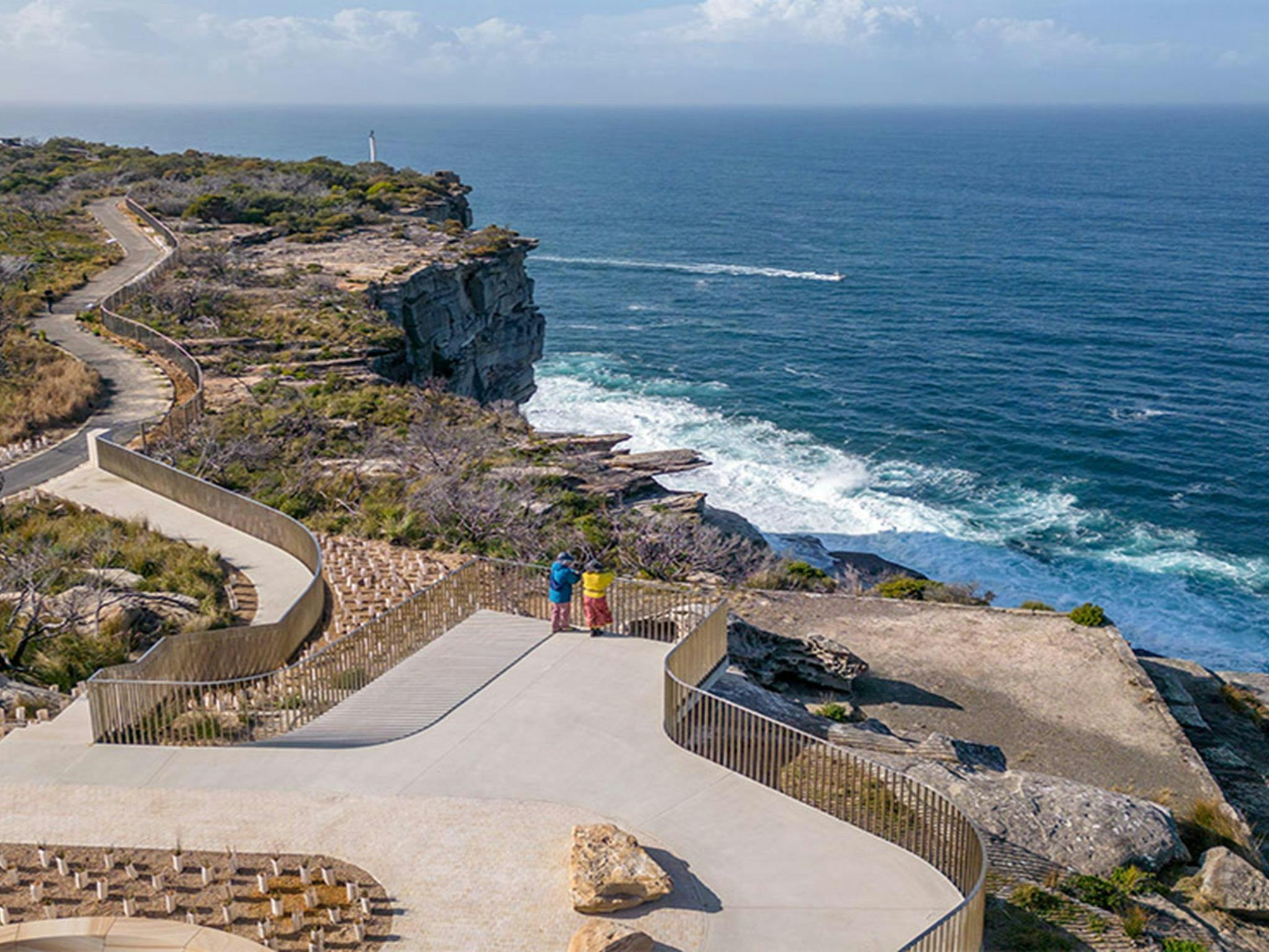 Ocean views facing east at Burragula lookout, North Head. Credit: John Spencer &copy; DCCEEW