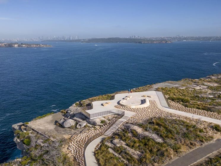 Burragula lookout, city view out to North Head. Photo: John Spencer &copy; DCCEEW