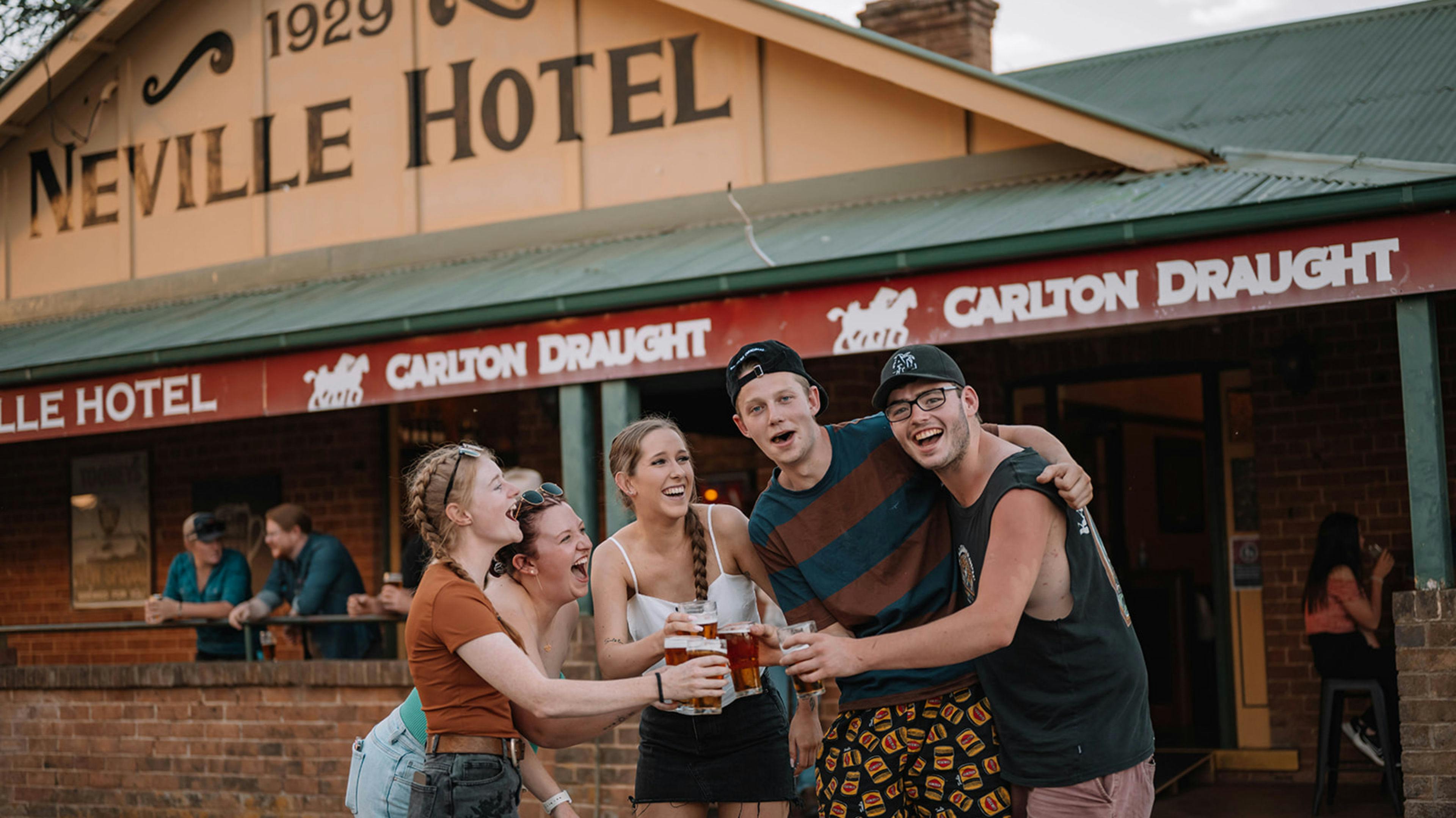 The Neville Hotel Grounds