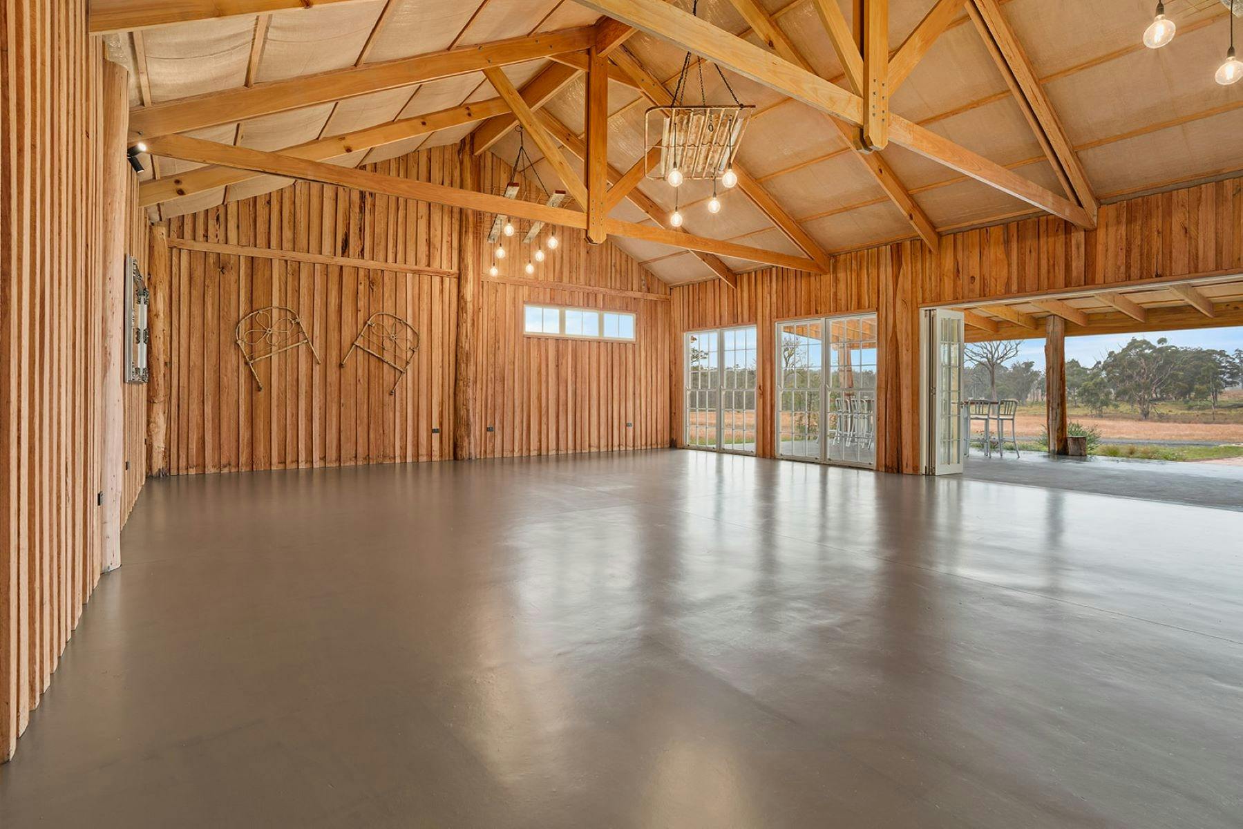 Scribbly Farm Barn interior