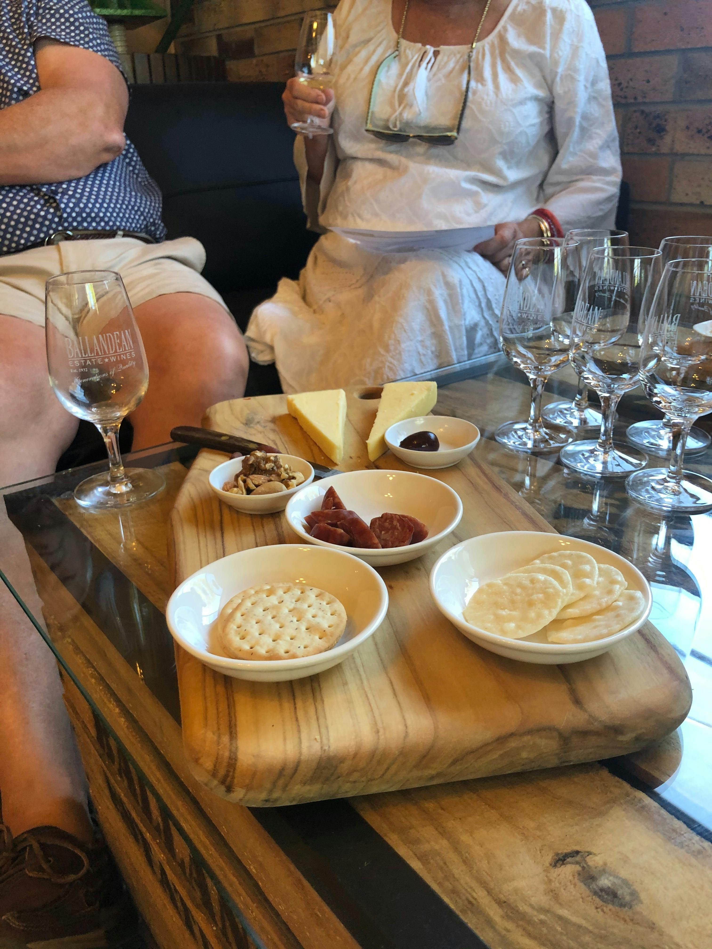 Sit back, relax, savour the cheese and tatse the wine as you listen to the story of the wine