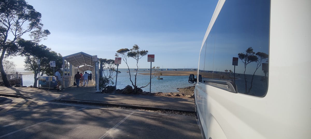 Picking up from One Mile jetty