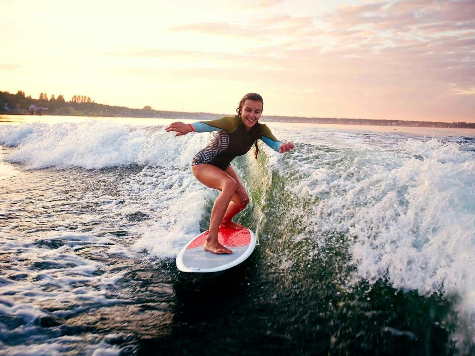 Harrington Adventure surfboard hire