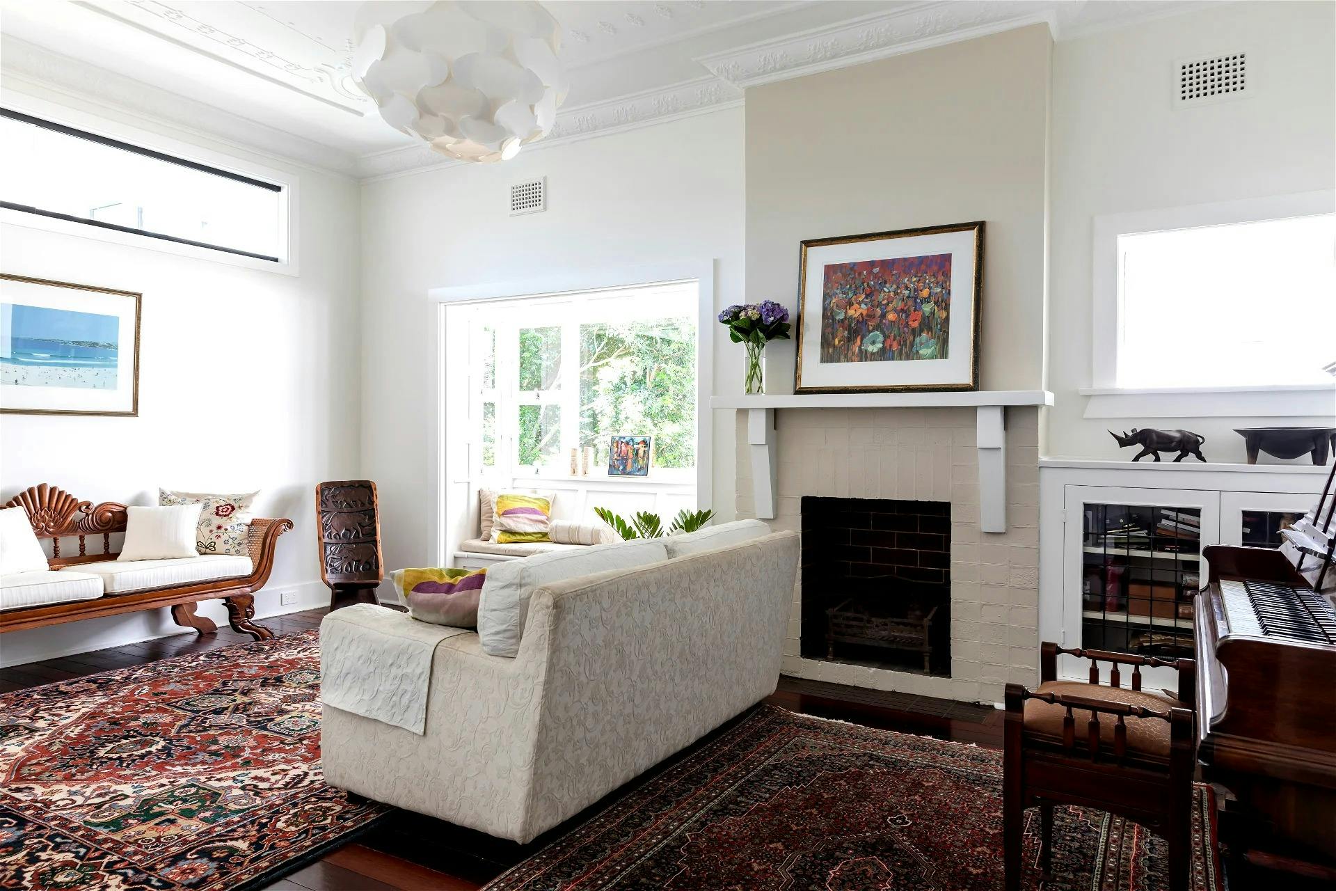 a piano is on hand for some fun family sing-alongs