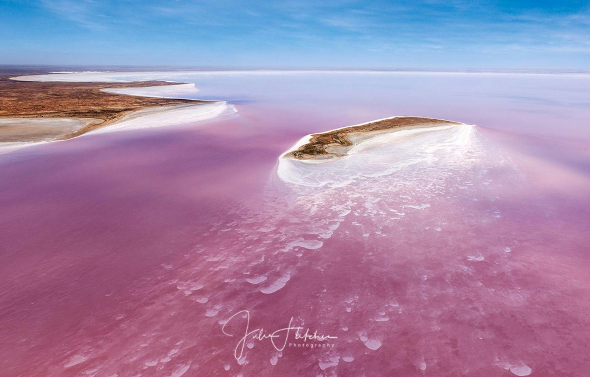 Lake Eyre in flood