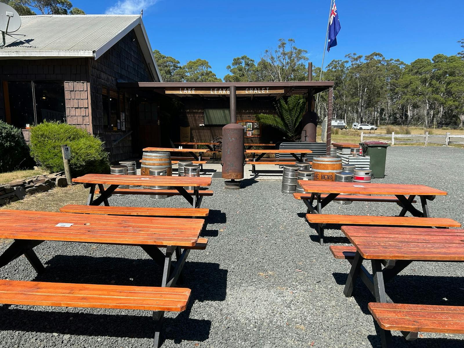 Front of pub