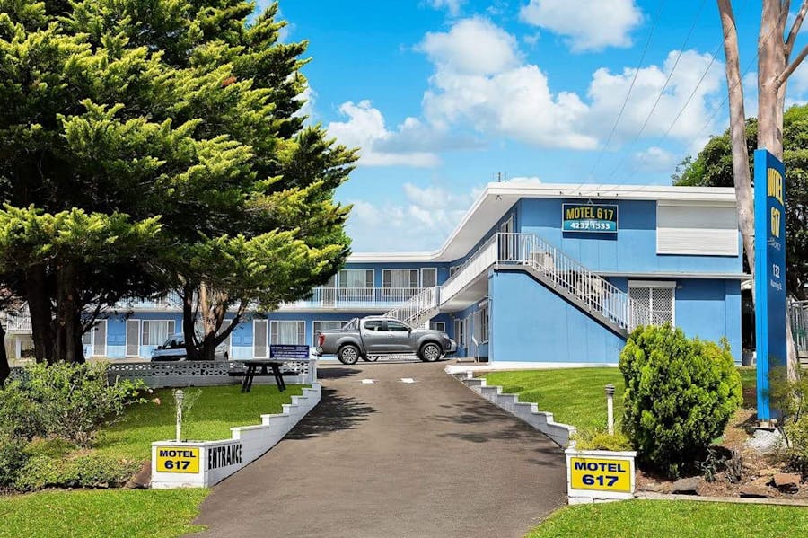 Front of Motel