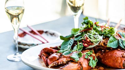 Wok fried Chilli Crab