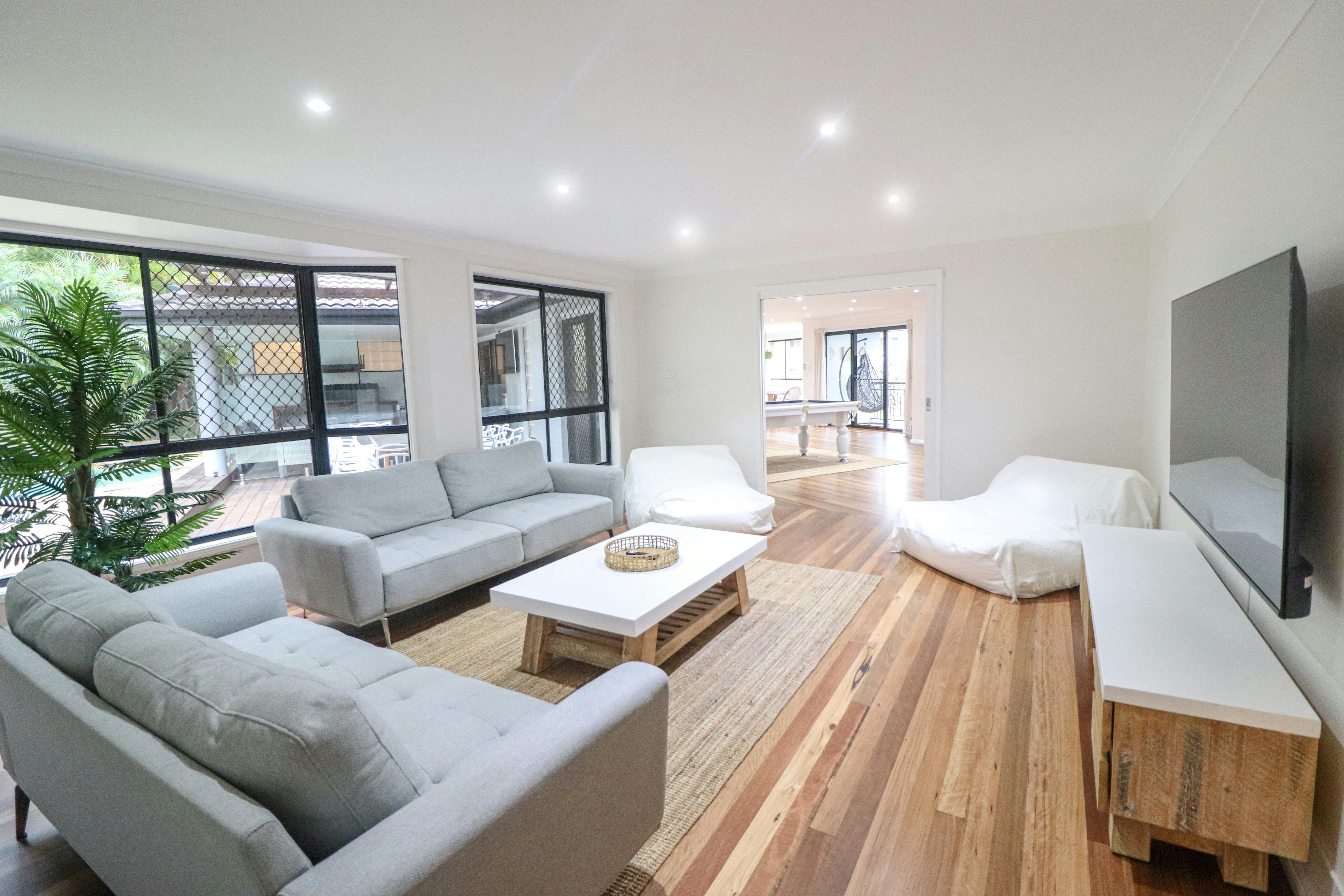 beautiful media room