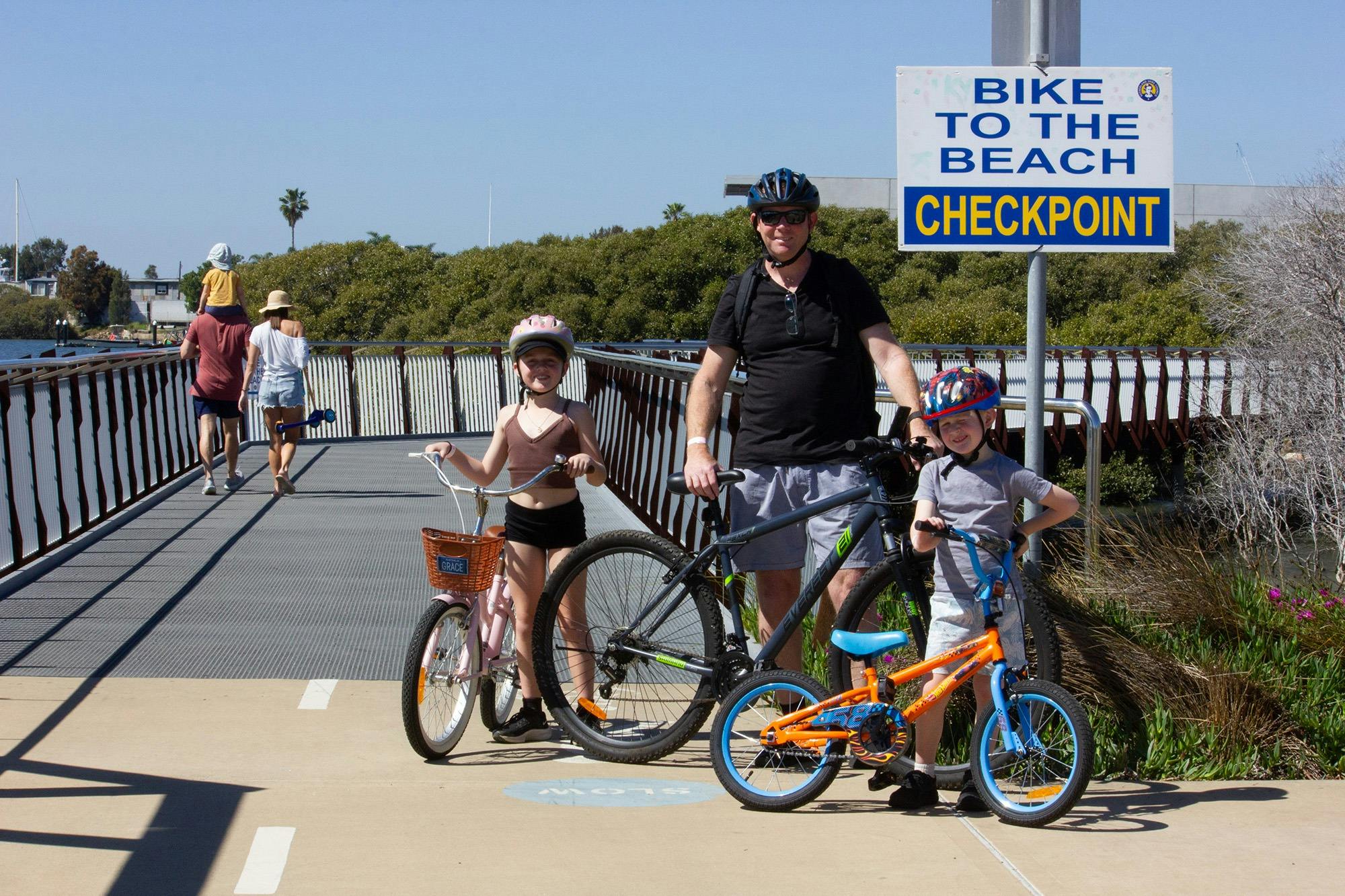 Riders at Bike to the Beach