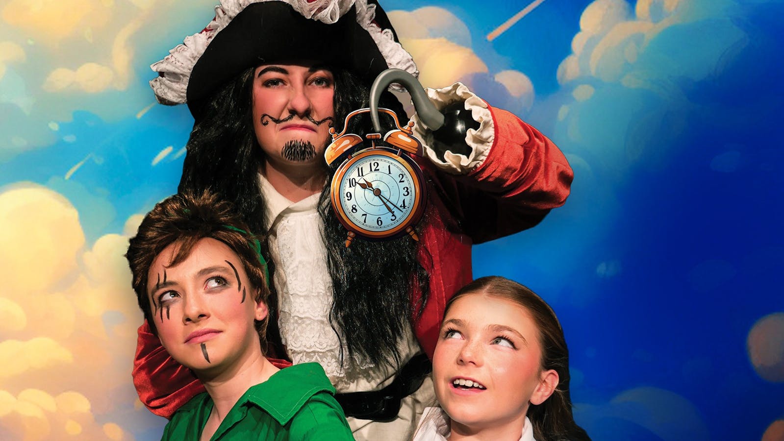 Tick Tock it's panto o'clock, an adventure with Peter Pan