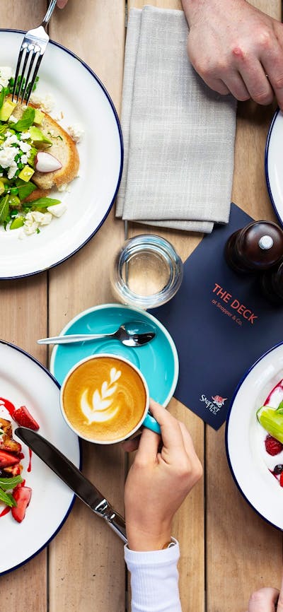 Breakfast at The Deck