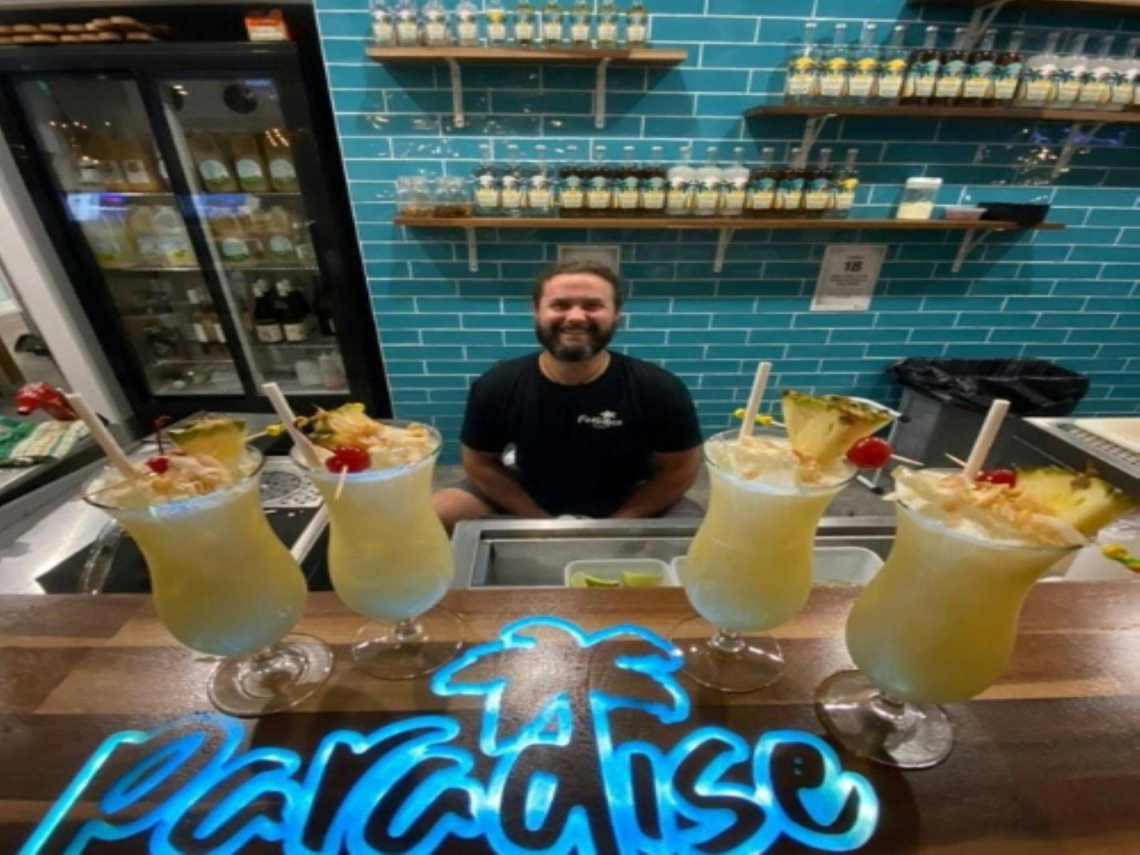 Great cocktails at Paradise Rum