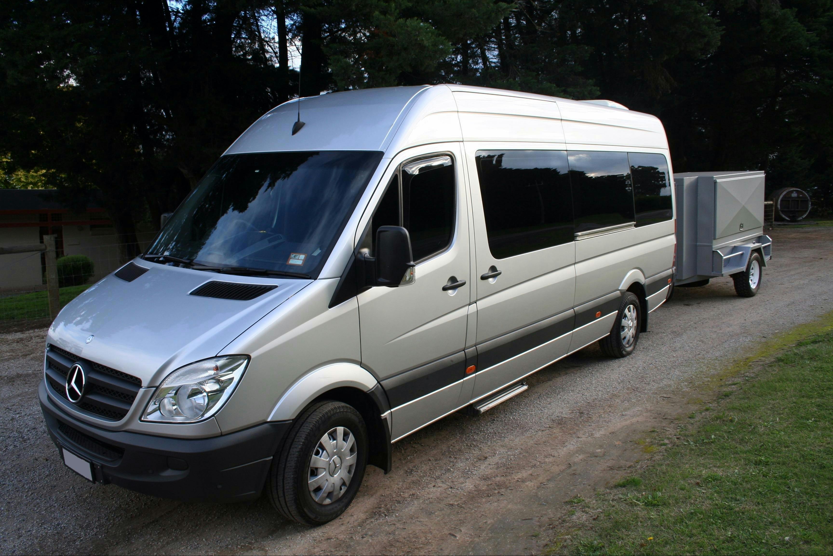 16 seat Minibus with trailer