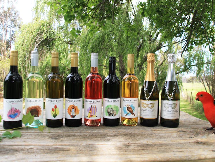 Selection of wines