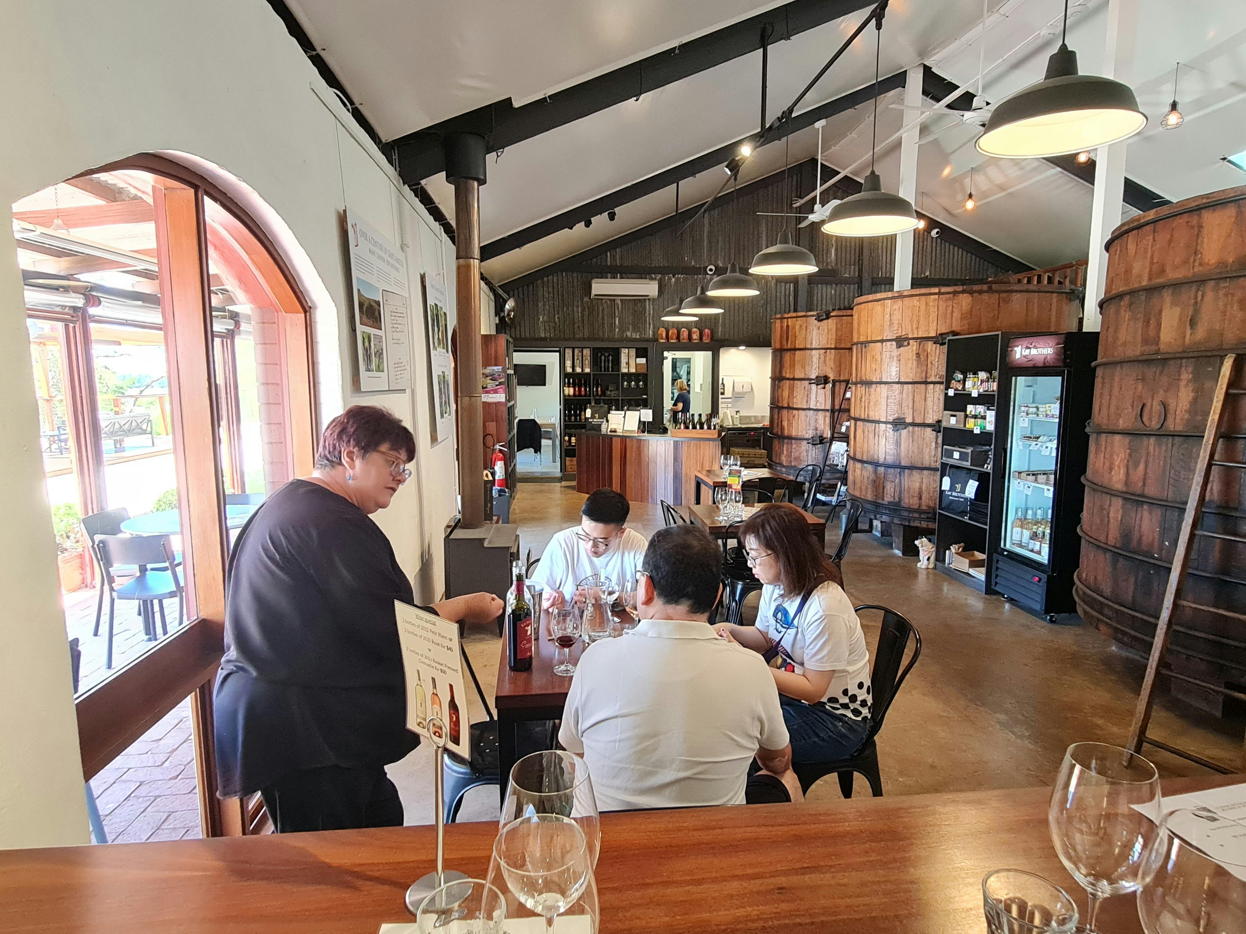 Wine Tasting at Kay Brother Wines