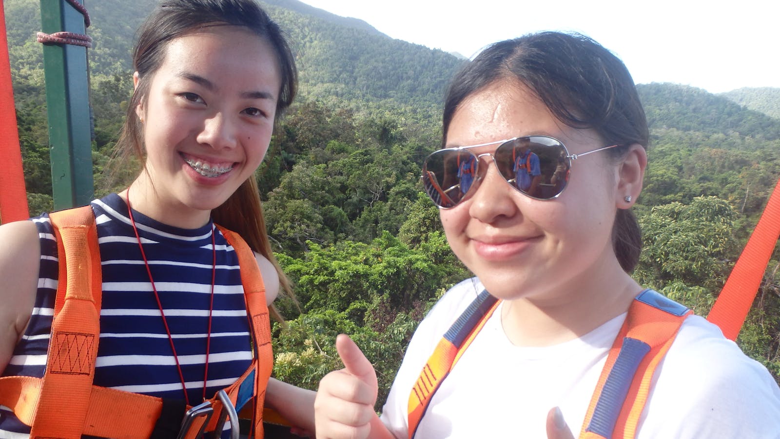 Research Station canopy crane geography students