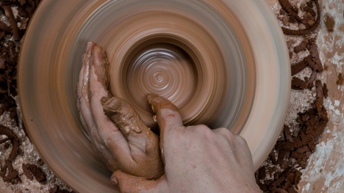 wheel thrown pottery