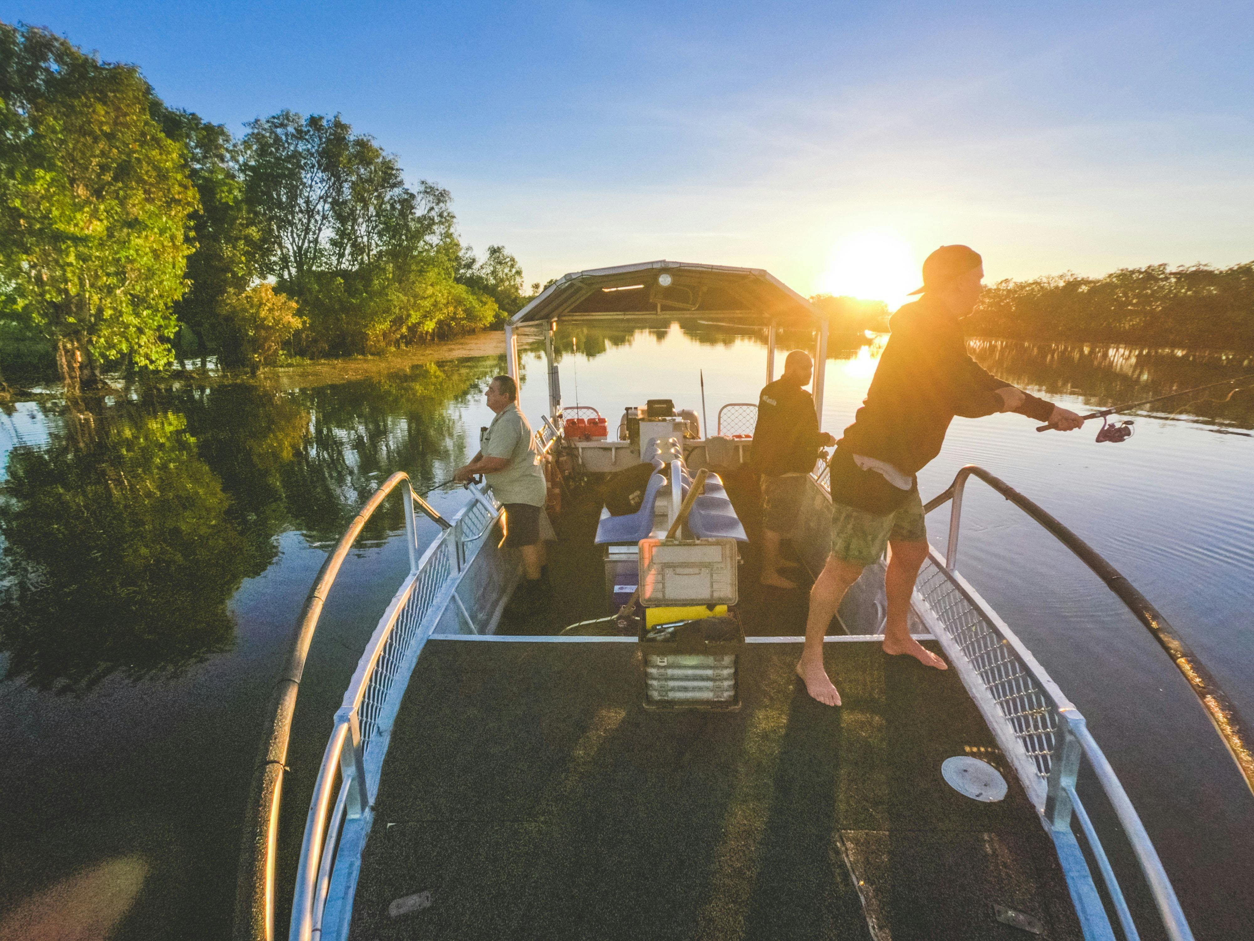 3 hour fishing tour on Yellow Water Billabong