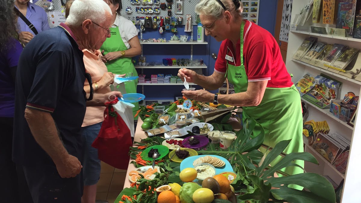 Food Safari - local food tastings at the centre  - April to October