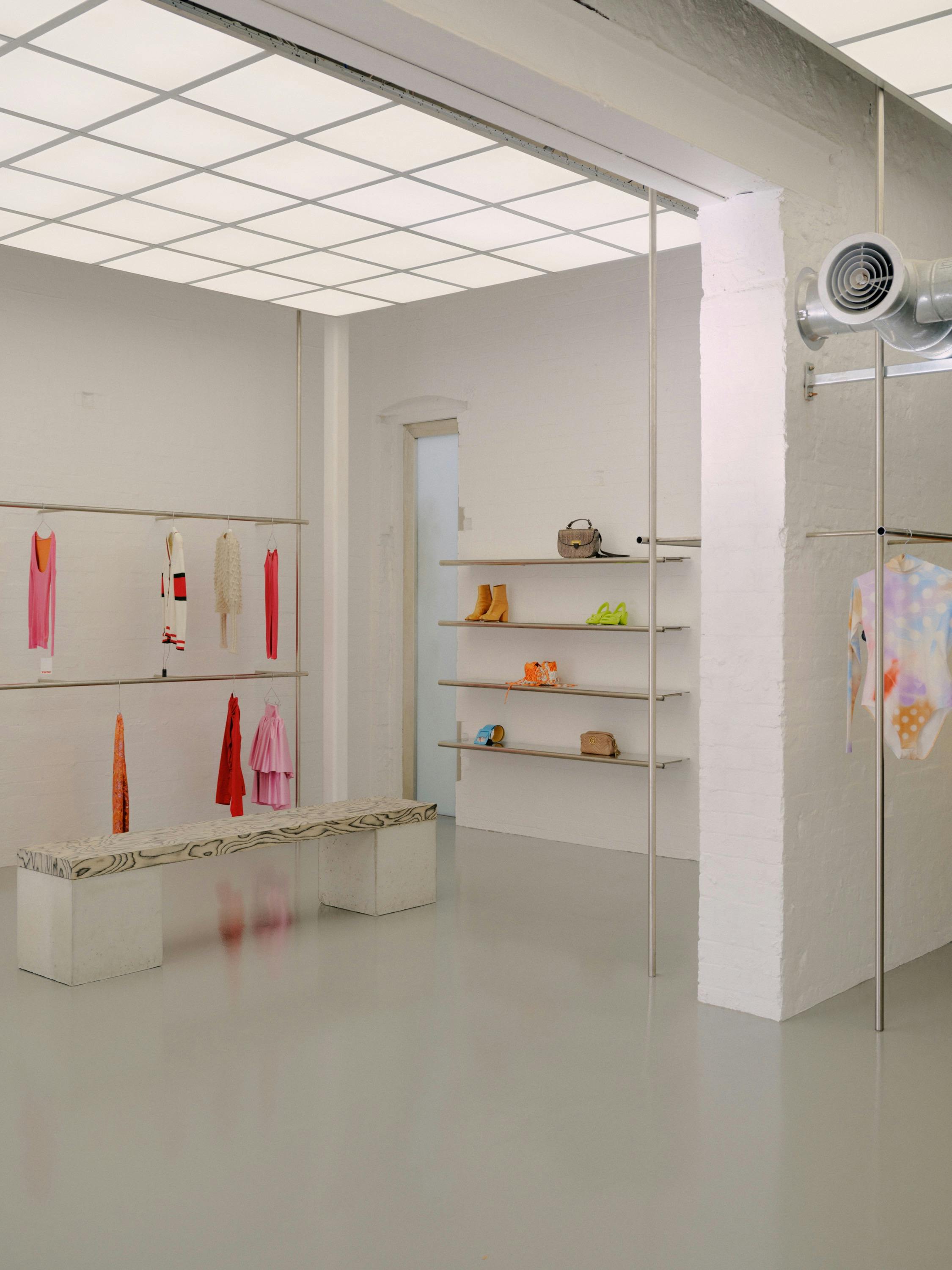 General Store View Interior of SWOP Darlinghurst, a premium resale store.