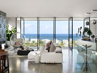 Pets Welcome, sweeping Ocean Views from this designer beach-house