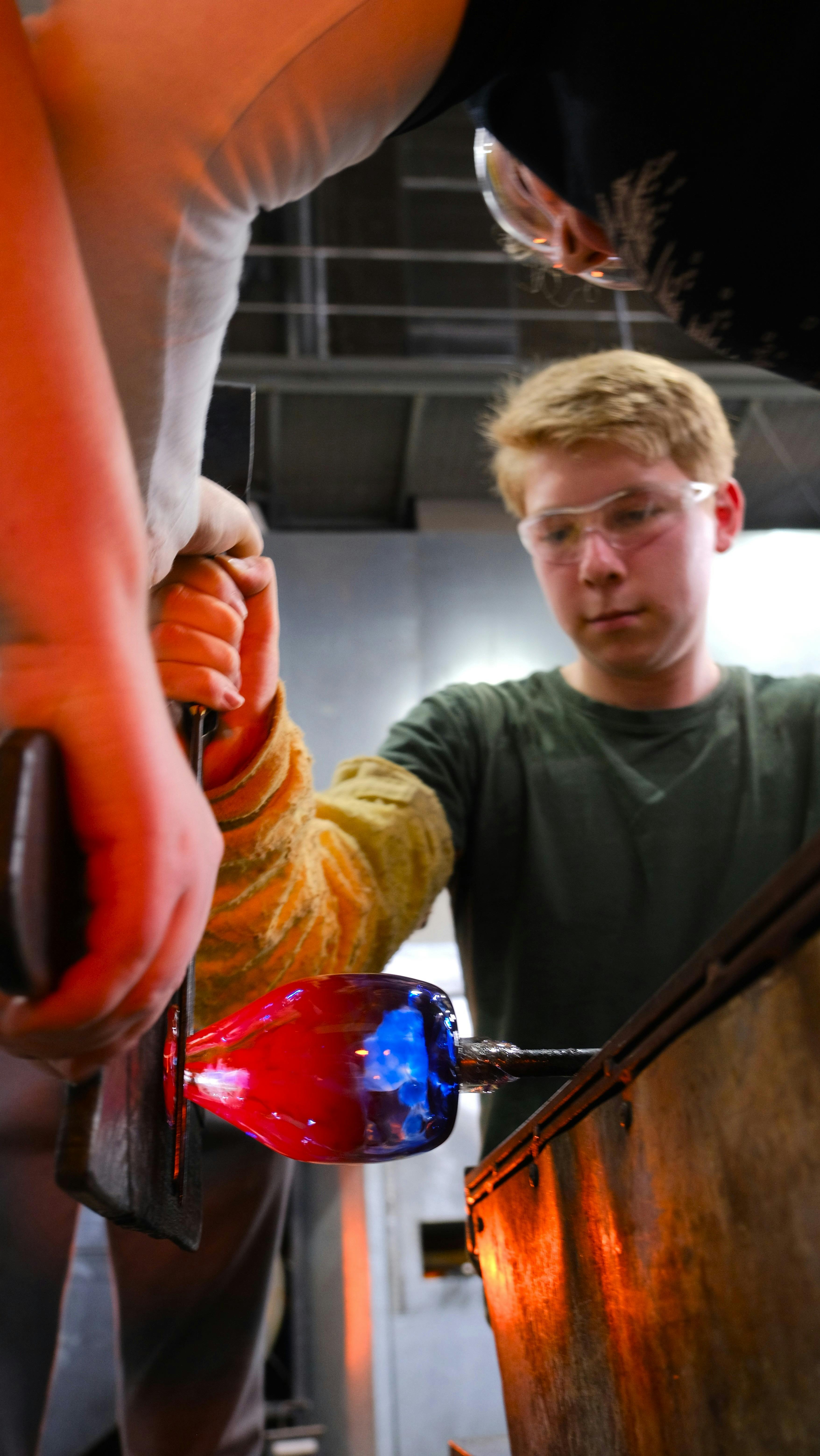 Teen Glass Blowing