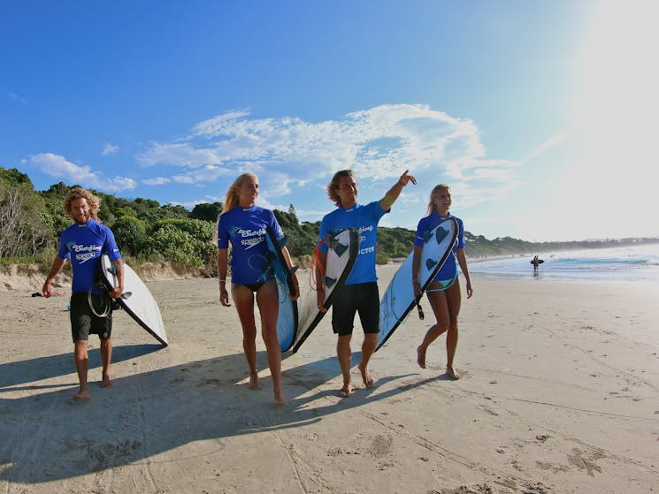 Small Group Surf Lessons