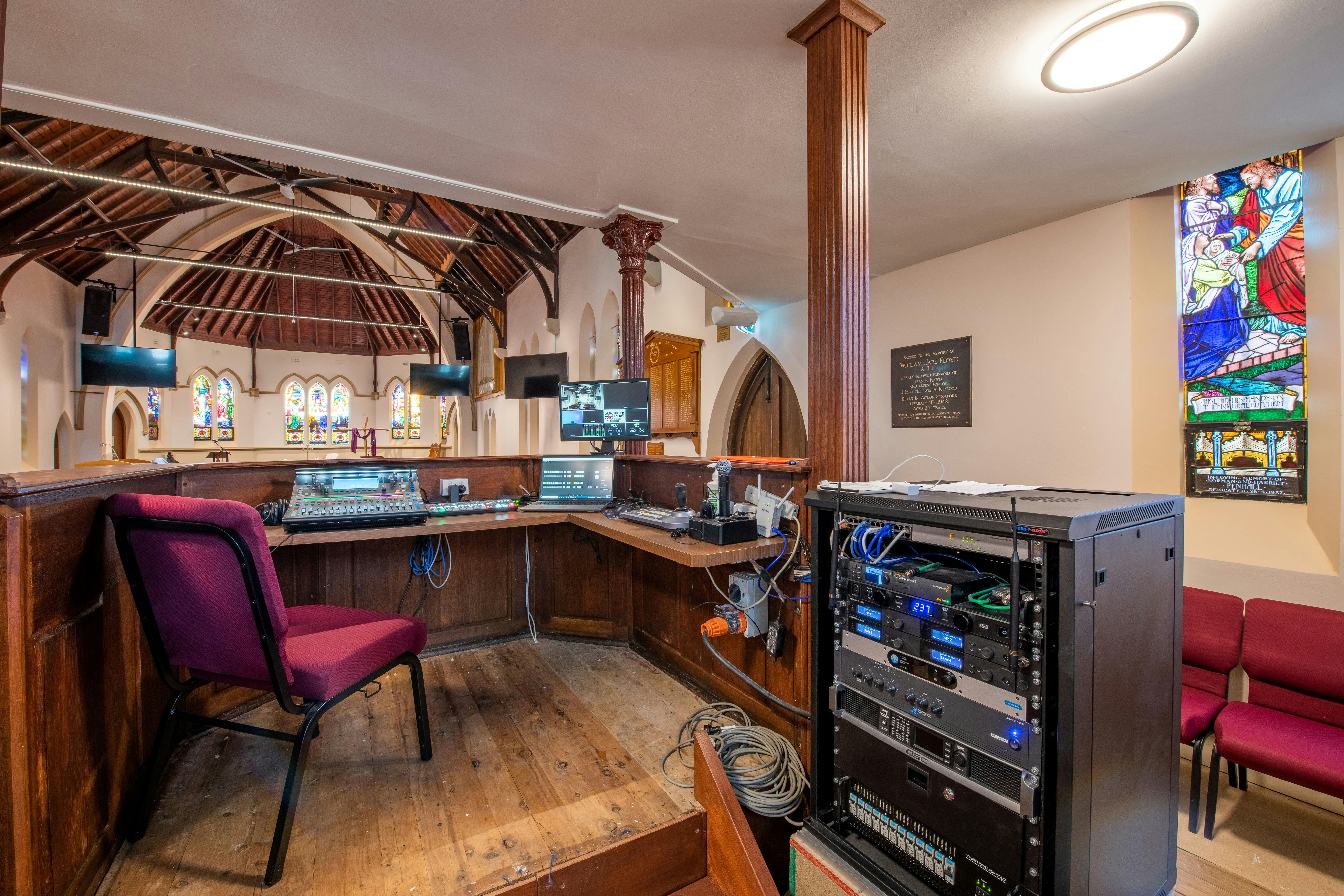Audio Visual Desk