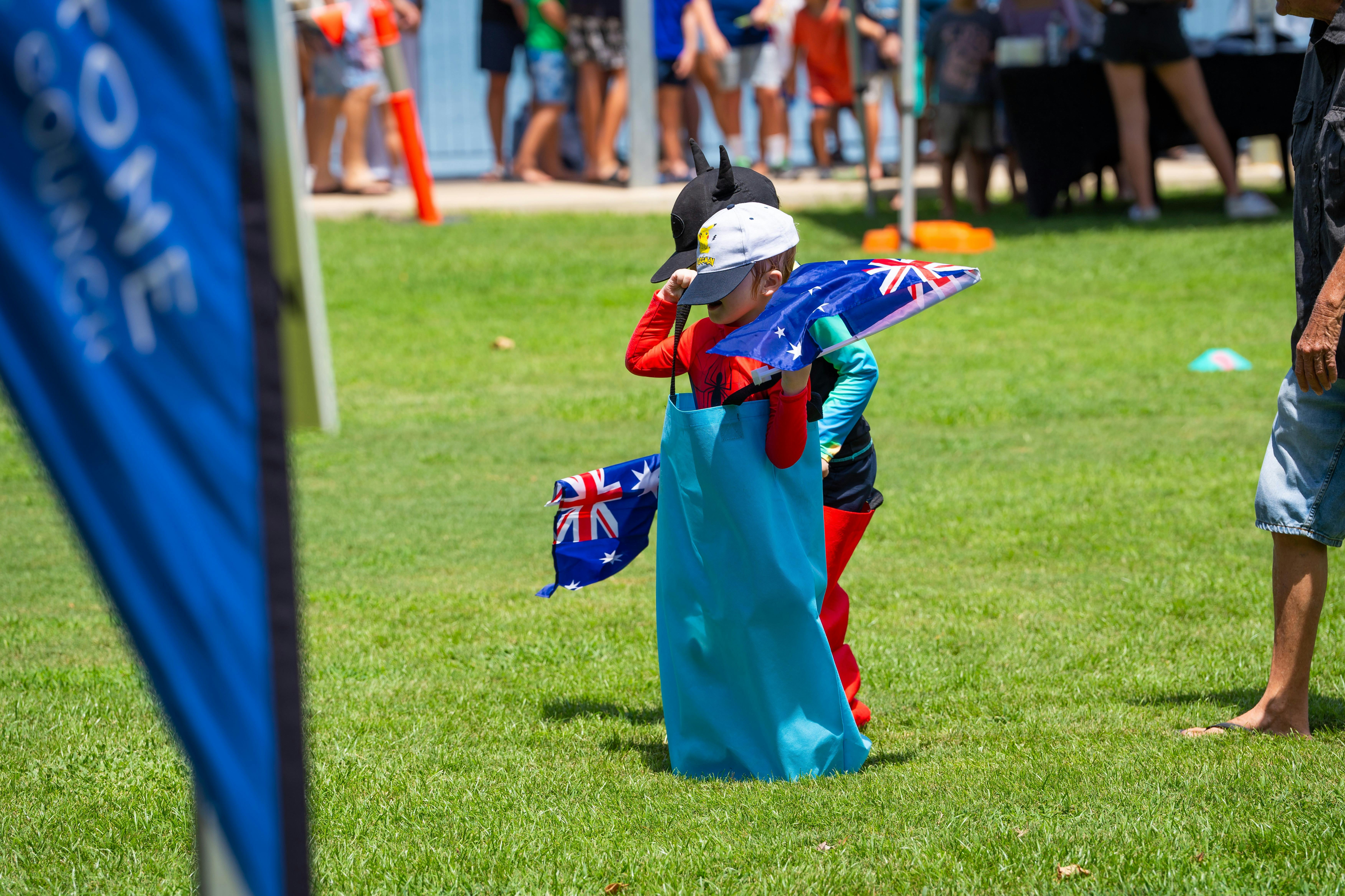 Aussie Sack Race
