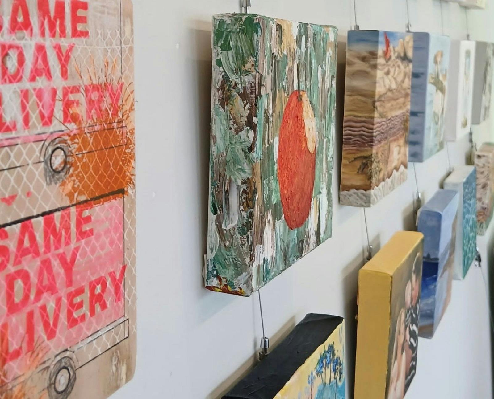 8x8 Small Works Exhibition at Ferry Park Gallery