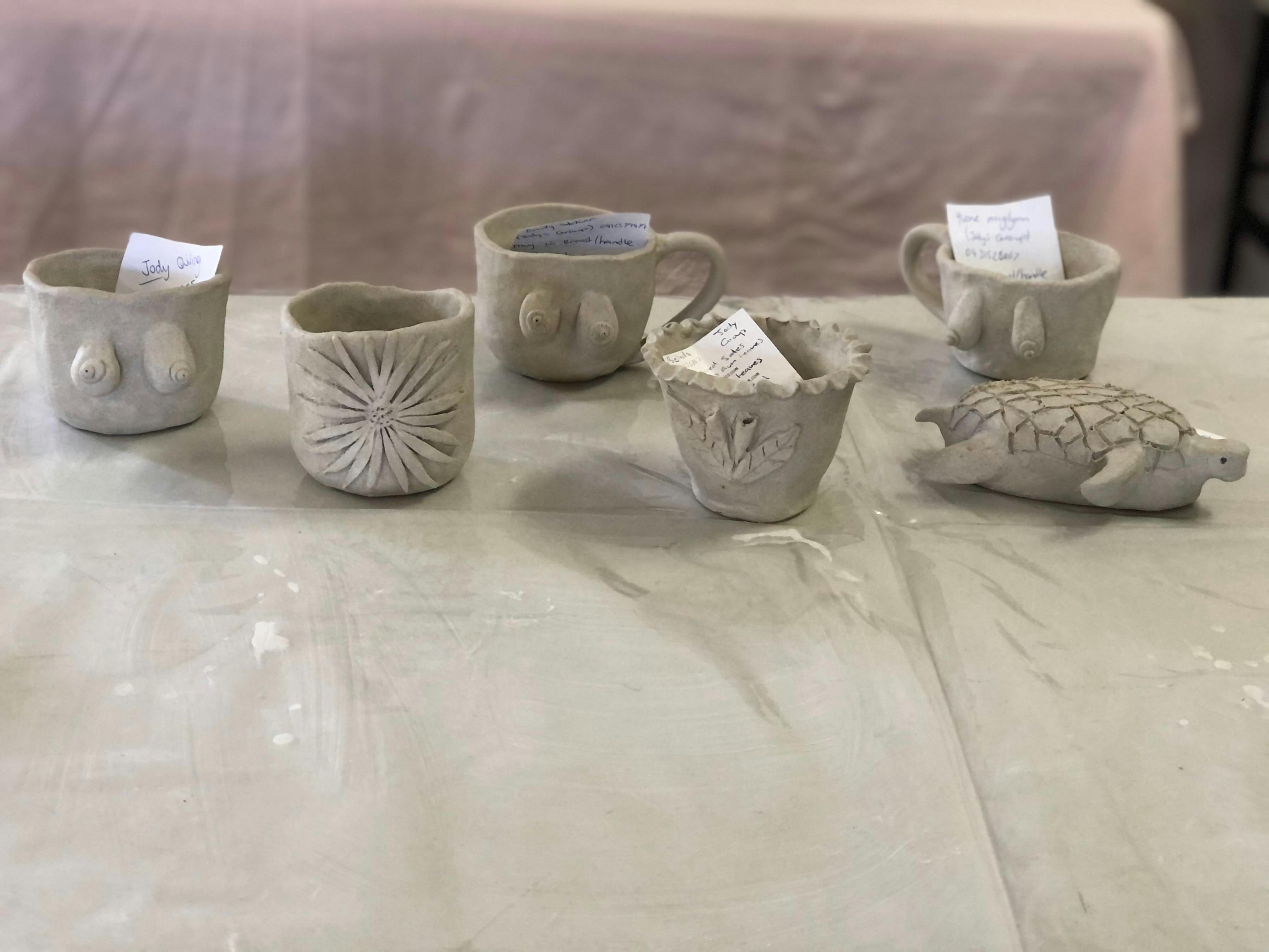 Hand Building Pottery Workshop