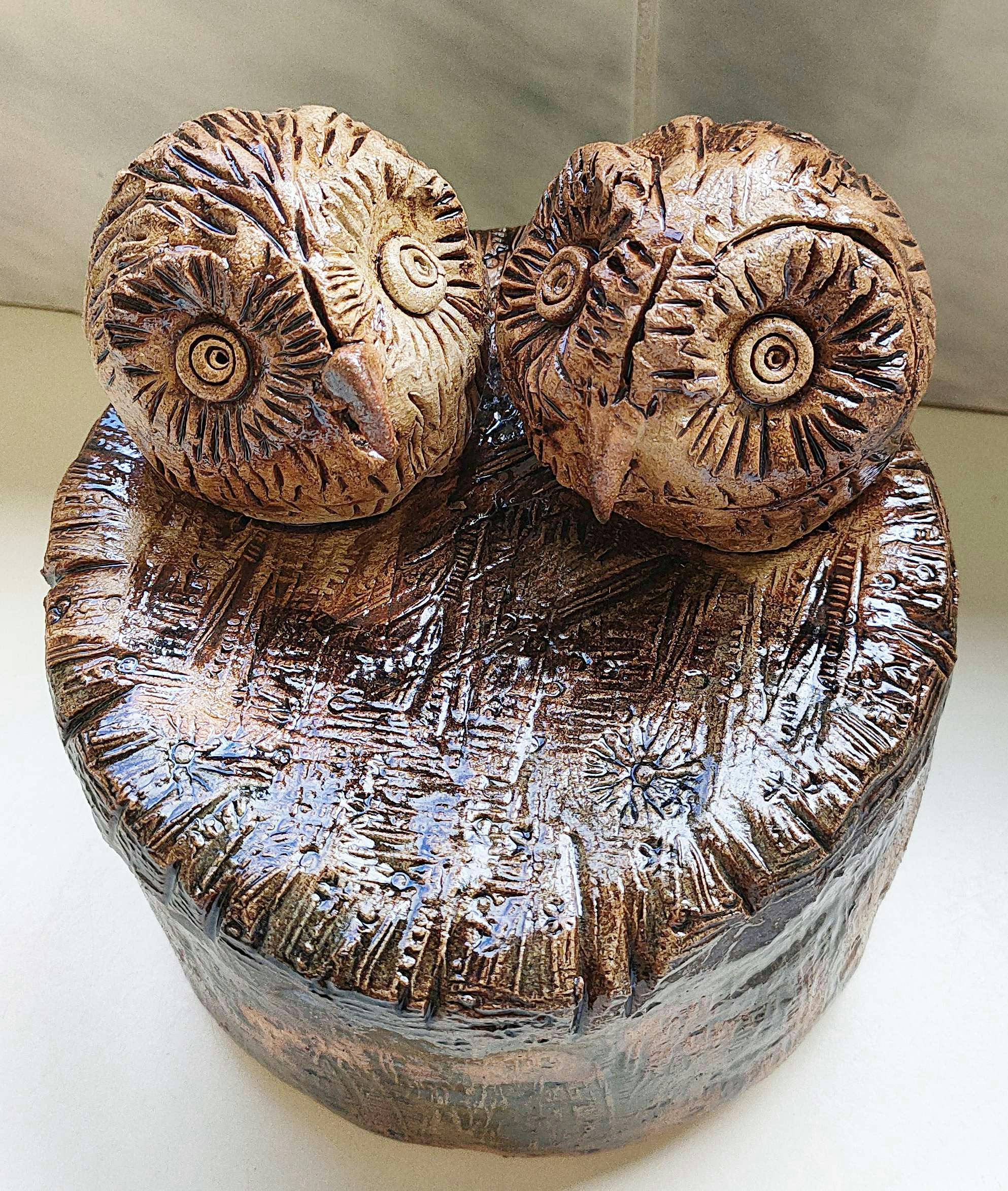 ceramics, pottery, owl, handmake,